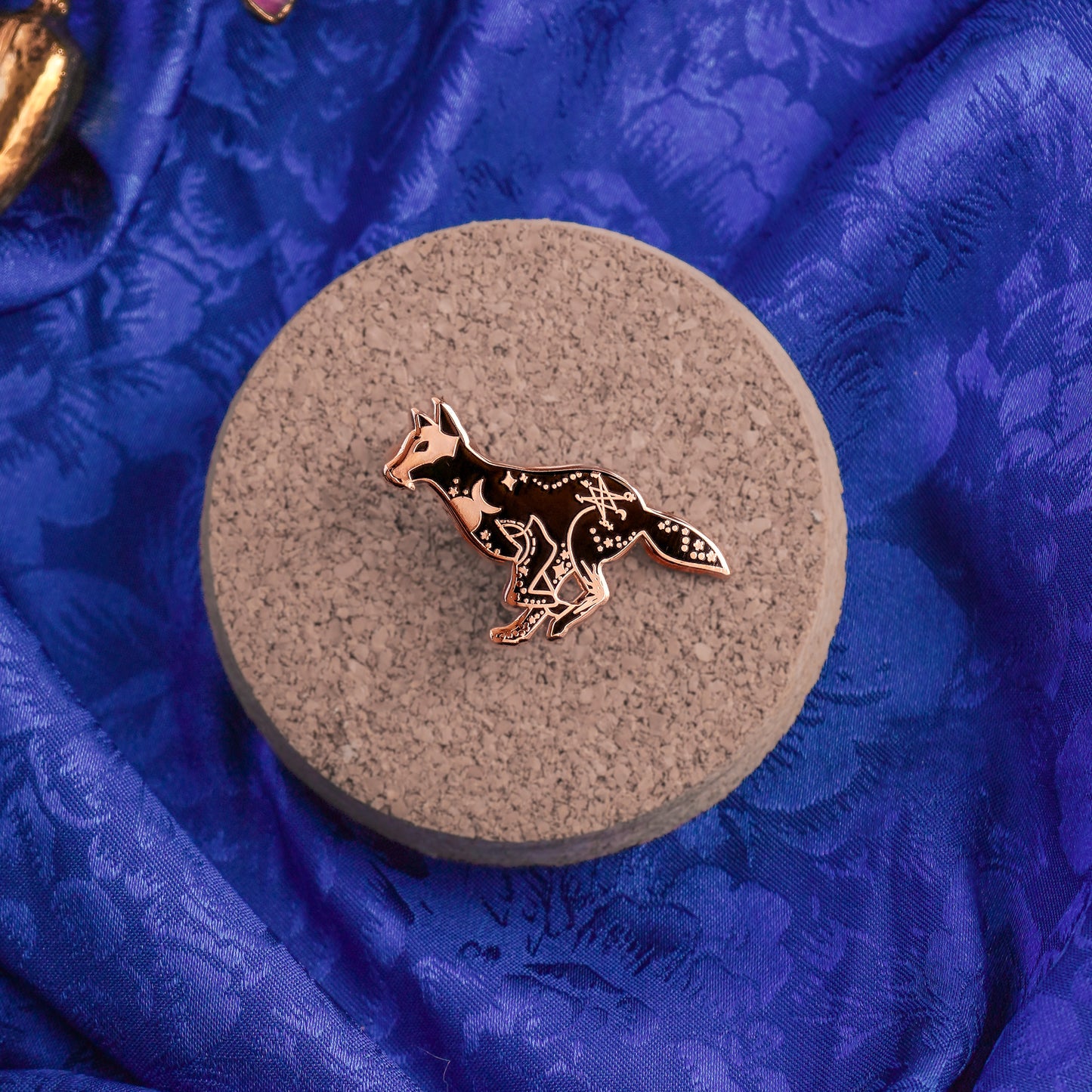 Celestial Wolf - Enamel Pin