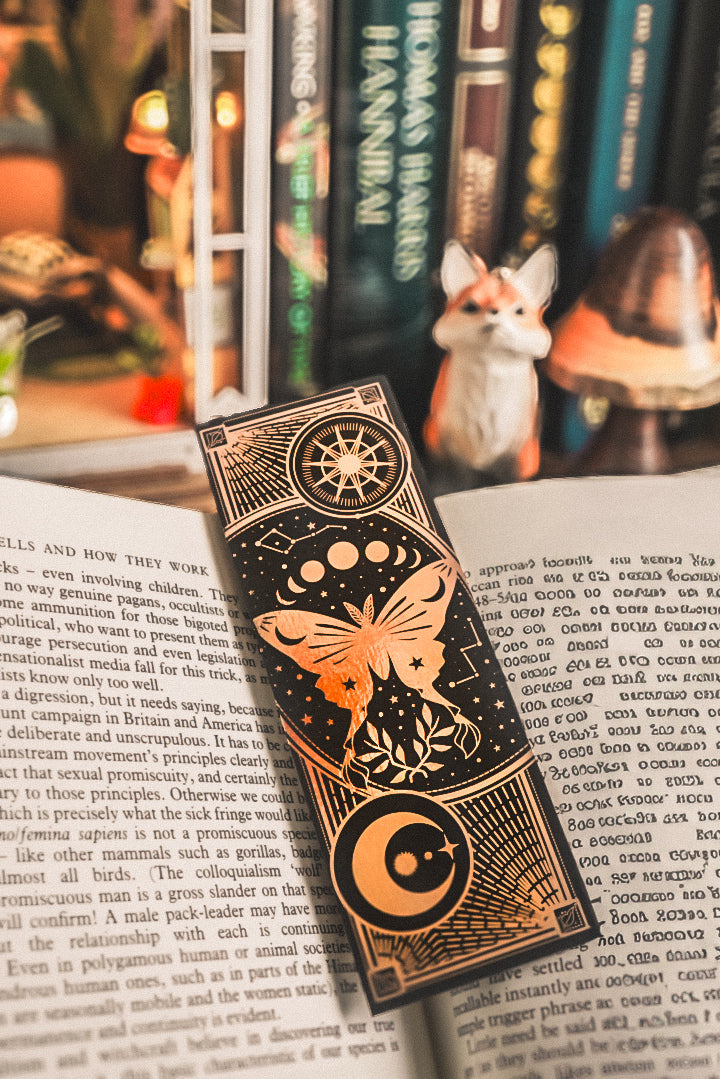Celestial Moth Bookmark