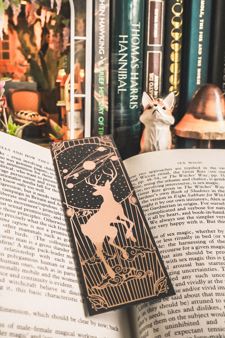 Celestial Deer Bookmark