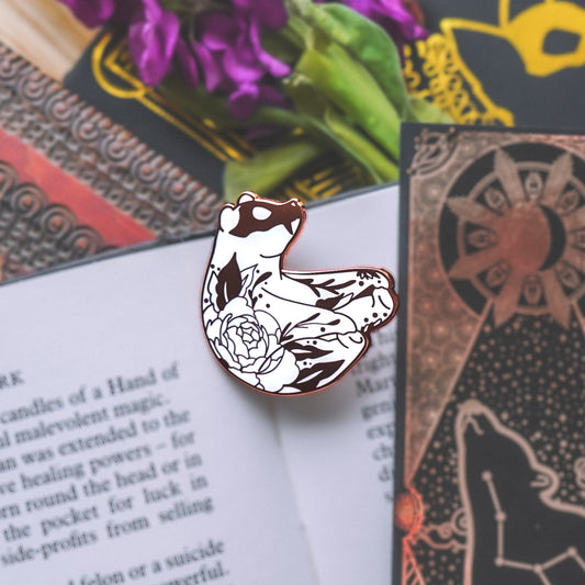 White Bear - Enamel Pin