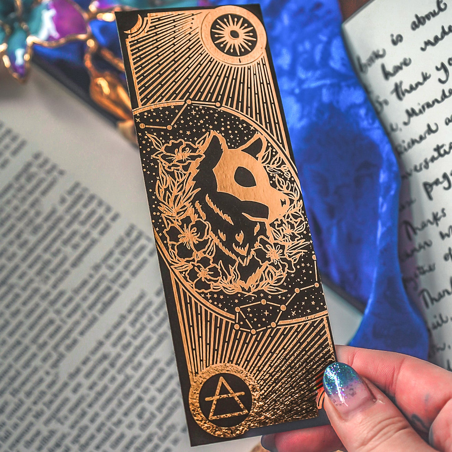 Celestial Wolf - Bookmark