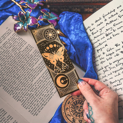 Celestial Moth Bookmark