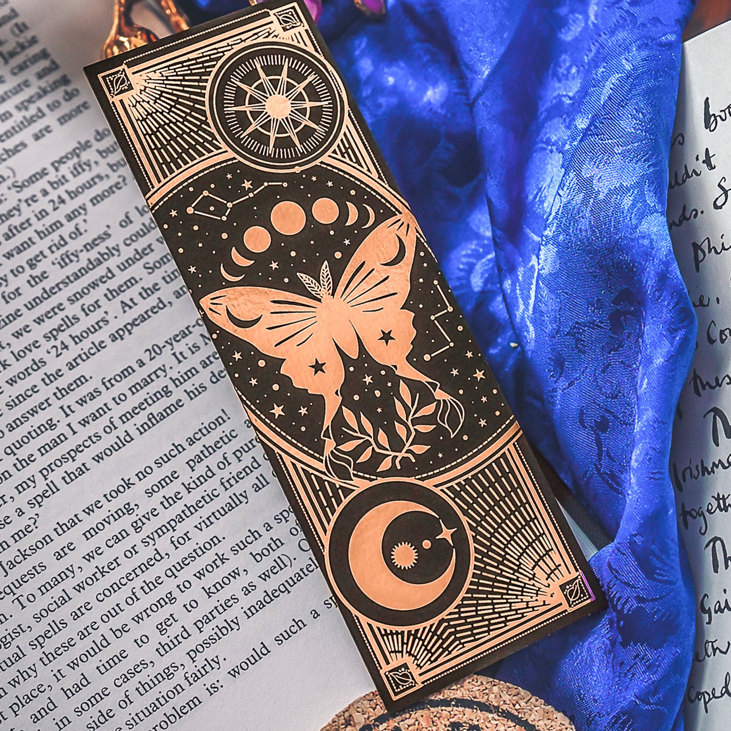 Celestial Moth Bookmark