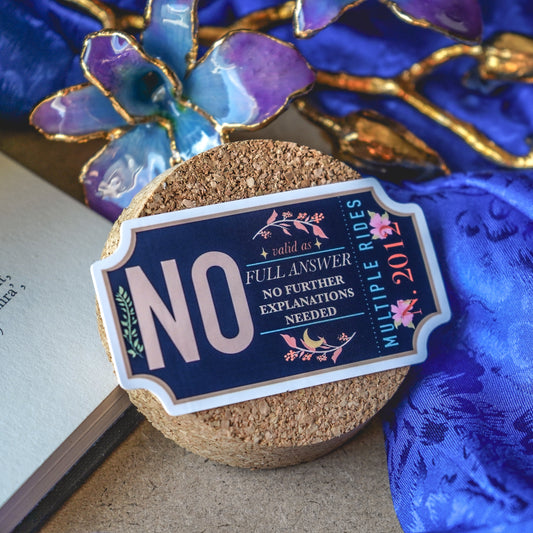 No - Sticker