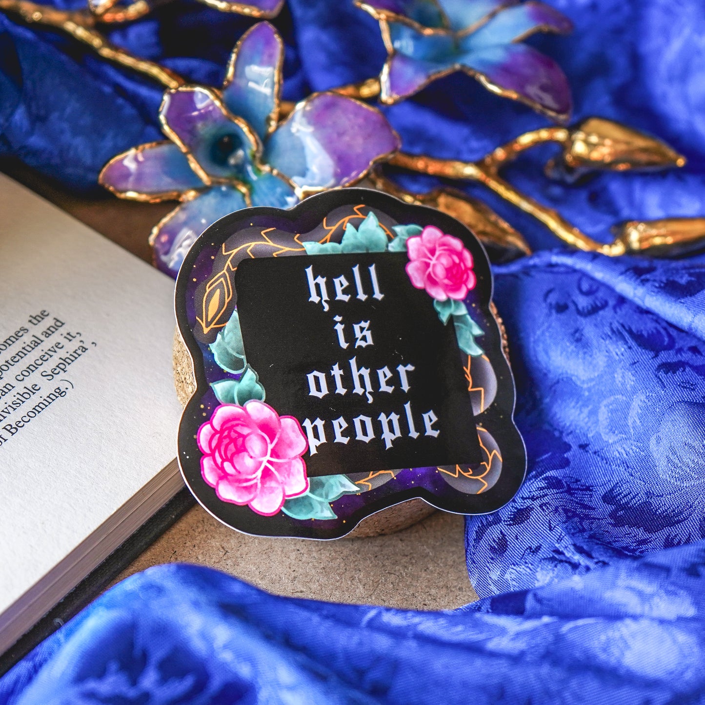 Hell is other People - Sticker