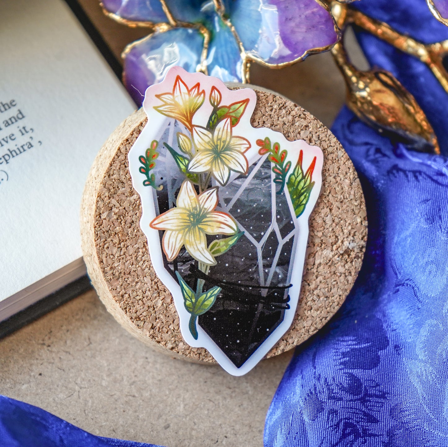 Onyx Crystal Sticker