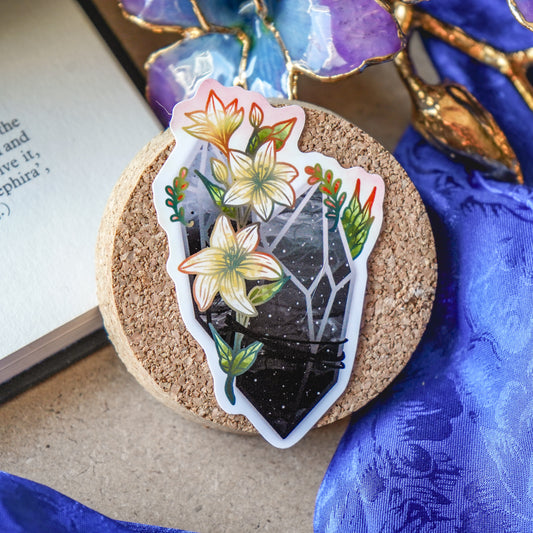 Onyx Crystal Sticker
