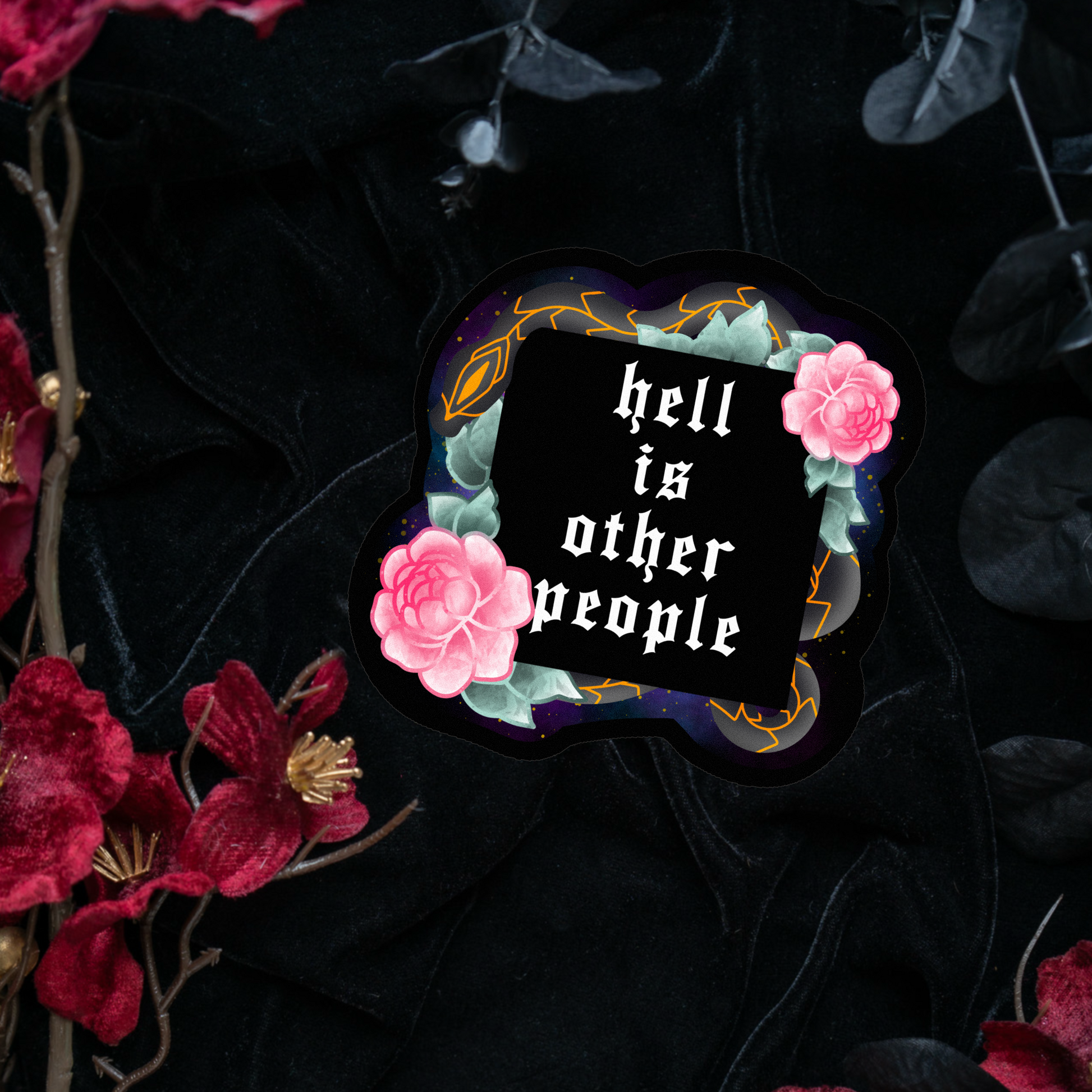 Hell is other People - Sticker bonesandgardens