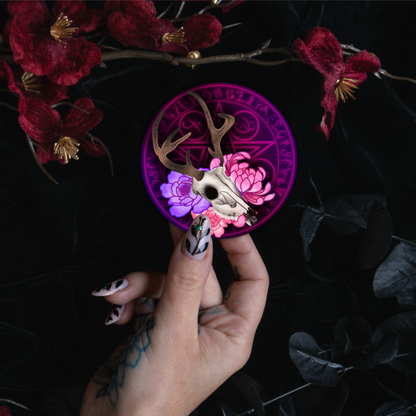 Deer Skull - Sticker bonesandgardens