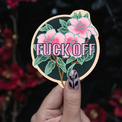 F*ck Off - Sticker bonesandgardens