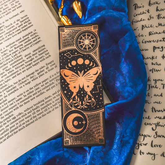 Moth Bookmark.