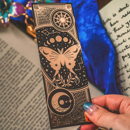 Moth Bookmark