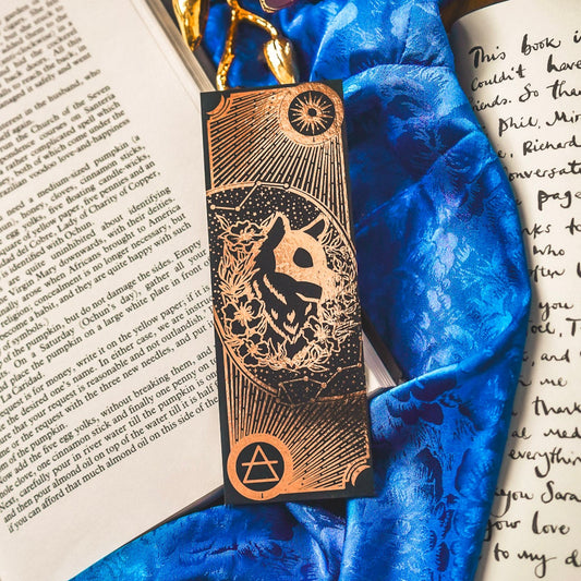 Wolf Bookmark