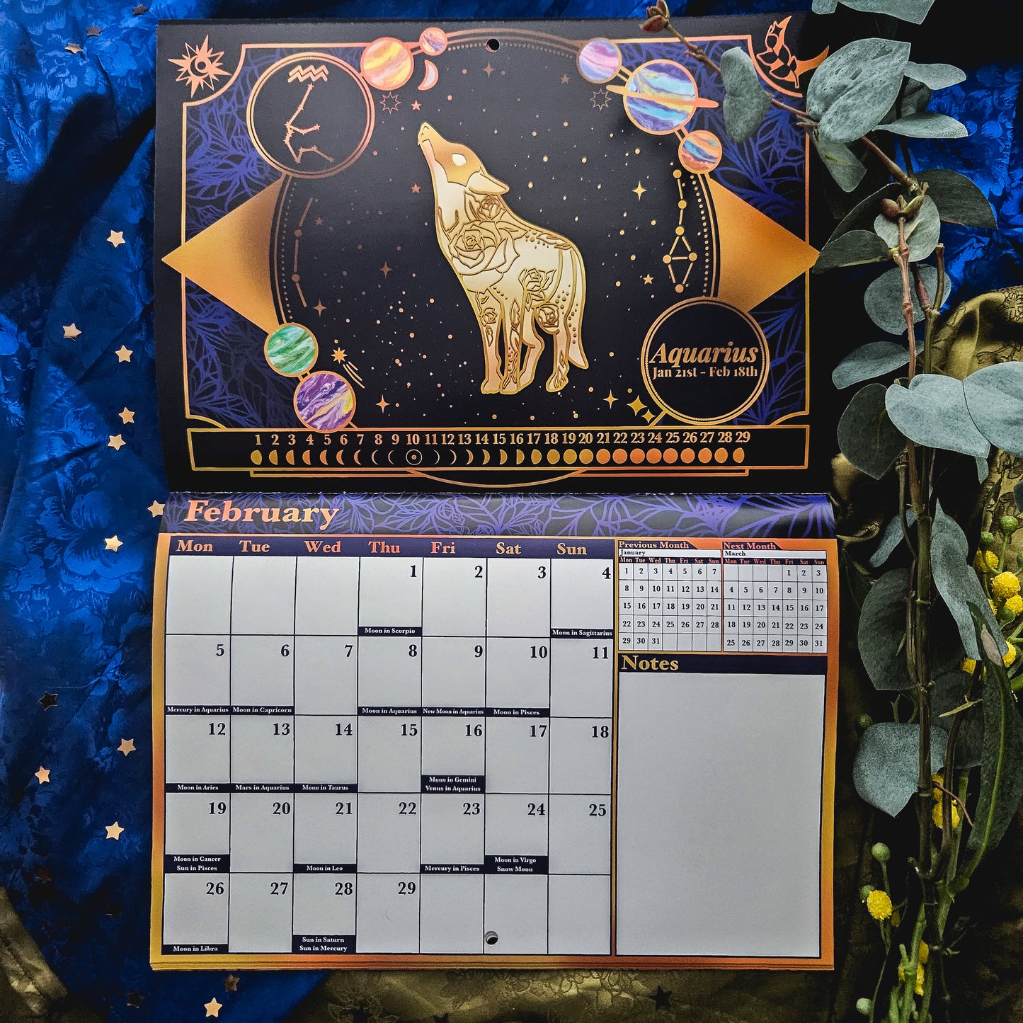 2024 Enchanted Forest Calendar