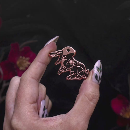 Celestial Rabbit - Enamel Pin