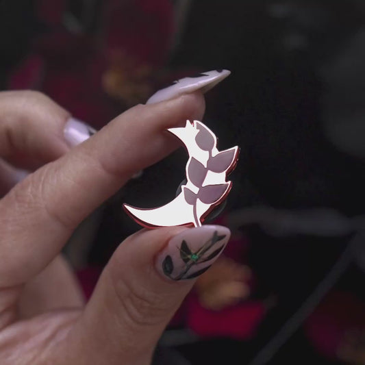Moon - Mini Enamel Pin