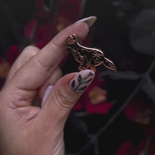 Celestial Wolf - Enamel Pin