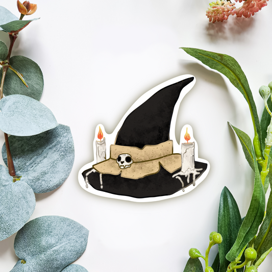 Autumn witch hat