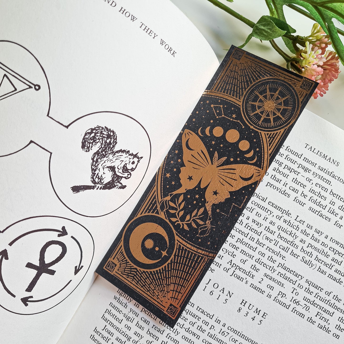 Celestial Moth Bookmark