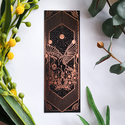 Celestial Fox BookmarkCelestial Fox Bookmark - Gold foil witchy bookmark